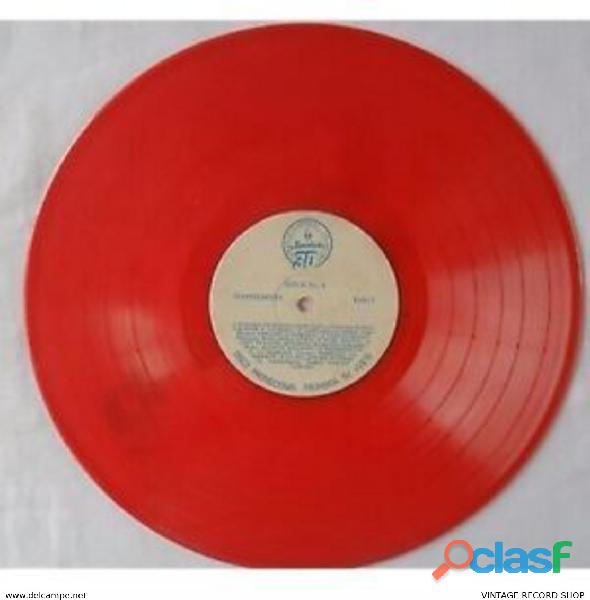 LATIN MIX LP RED COLORED TRANSPARENT LATIN MIX LP RED
