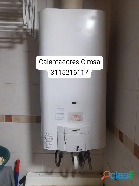 Expertos en reparacion de calentadores Cimsa Bogota