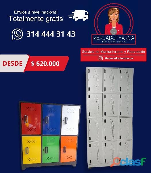 venta de lockers economicos en toda colombia