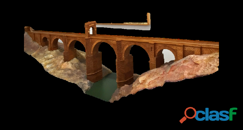 maqueta puentes decorativos