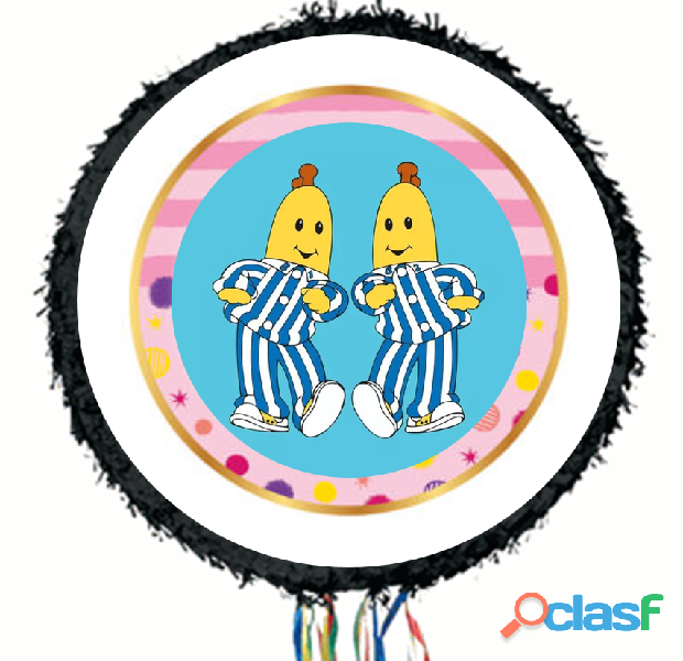 piñatas bananas en pijamas