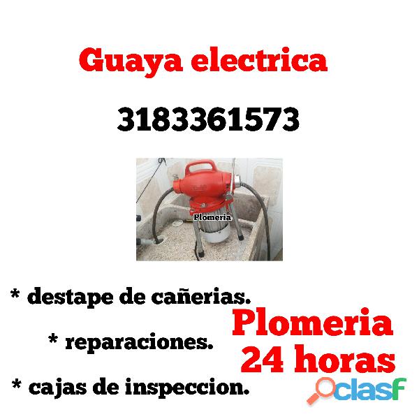 Guaya electrica plomeria bucaramanga