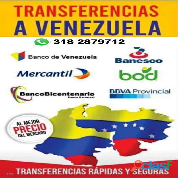 TRANSFERENCIAS A VENEZUELA