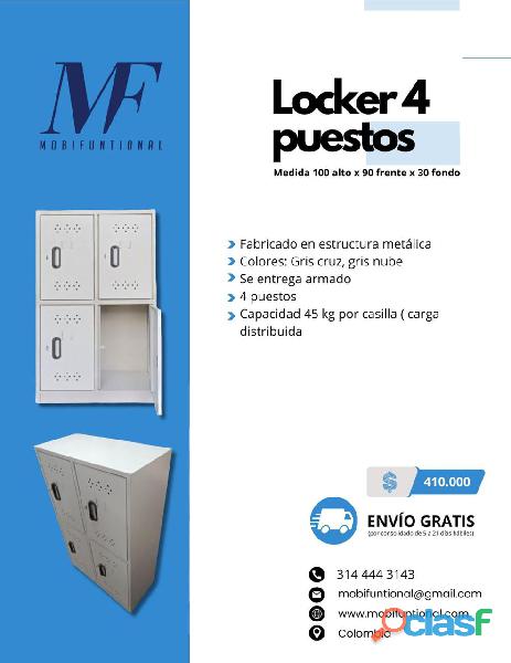 LOCKER EN PROMOCIÓN ECONOMICO