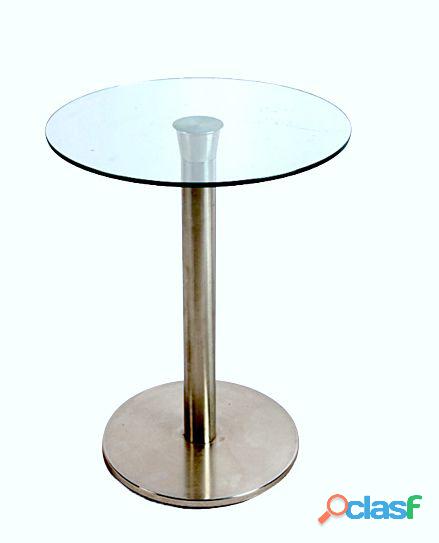 Alquiler de mesas altas y bajas con tapa de vidrio en