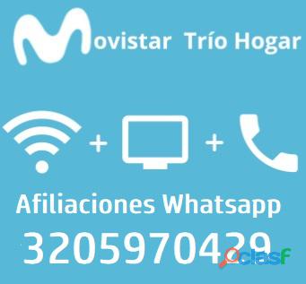 Triple Play Fibra Movistar Bogota Whatsapp 3205970429