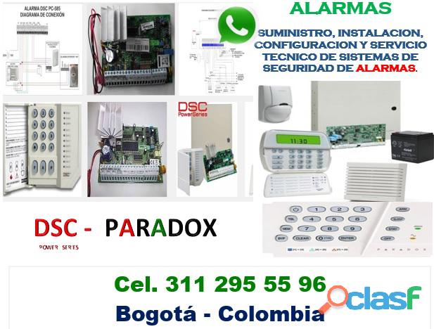 Servicio técnico de alarmas domiciliarias Bogotá, alarmas