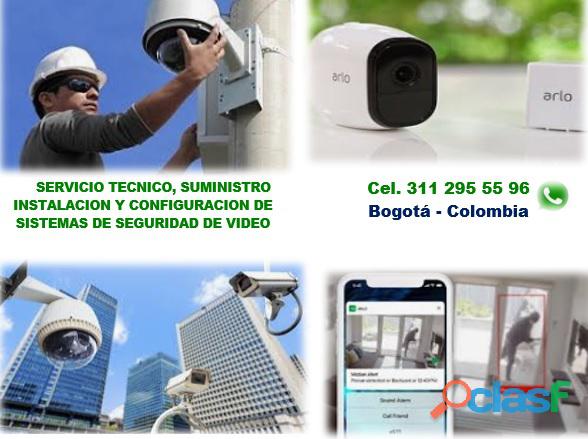 Servicio técnico de cámaras de seguridad, cctv Bogotá.