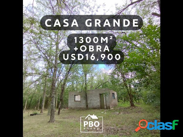 Terreno Casa Grande Cordoba 1300 M2 Y OBRA