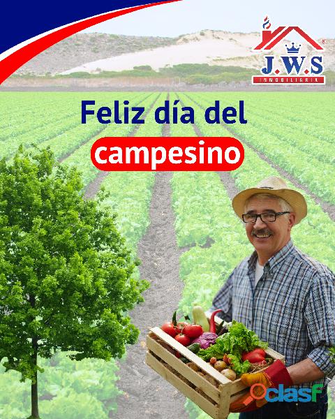 Feliz día del campesino Villavicencio JWS Inmobiliaria