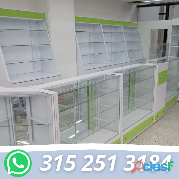 MUEBLES PARA FARMACIA PARA BODEGAJE MEDELLIN