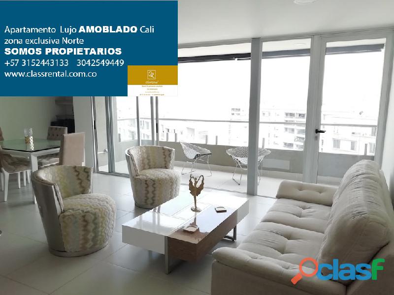 alquiler apartamento amoblado norte Cali