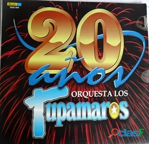 20 AÑOS ORQUESTA LOS TUPAMAROS MERENGUES TROPICAL DISCOS