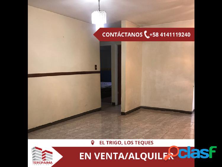 Apartamento en Venta-Alquiler, El Trigo, Los Teques.