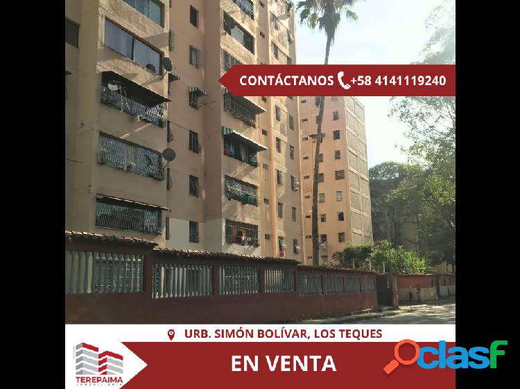 Apartamento en Venta, Urb. Simón Bolívar, Los Teques.