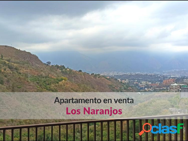 Apartamento en venta en Los Naranjos con vista al Ávila