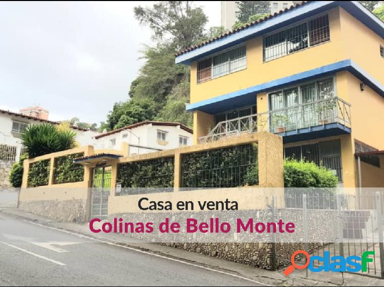 Casa en venta con jardin en Colinas de Bello Monte