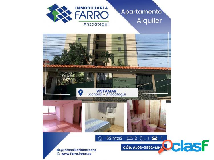 EN ALQUILER APARTAMENTO C.R. VISTAMAR AL03-0952-MHER