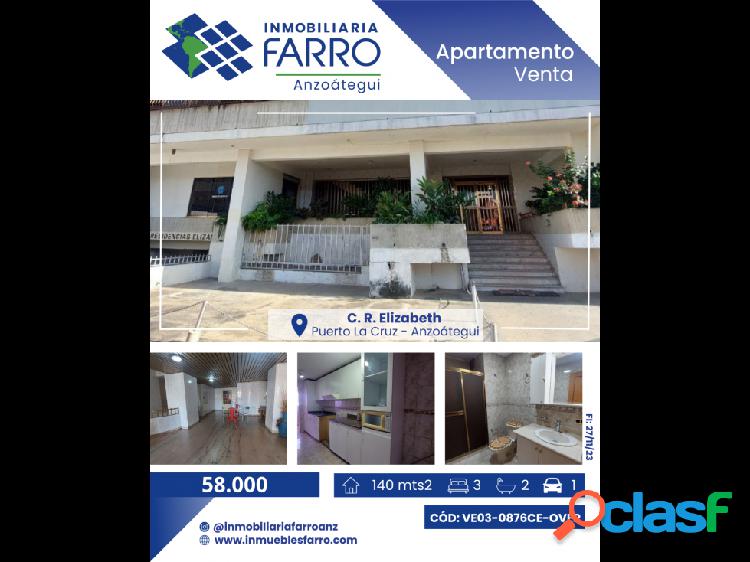 EN VENTA APARTAMENTO EN ELIZABETH VE03-0876CE-OVER