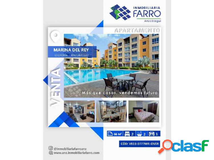 EN VENTA APARTAMENTO UBICADO EN MARINA DEL REY