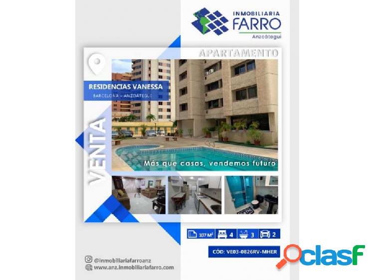 EN VENTA APARTAMENTO UBICADO EN RESIDENCIAS VANESSA