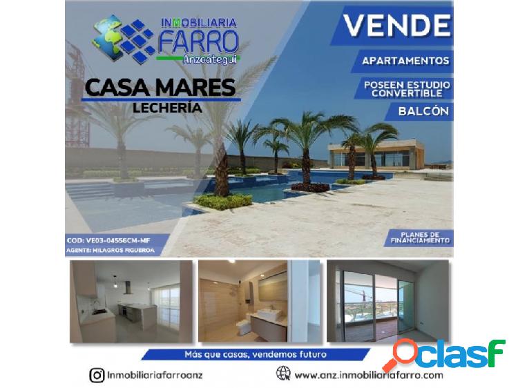 EN VENTA APARTAMENTOS A ESTRENAR CASA MARES LECHERIA