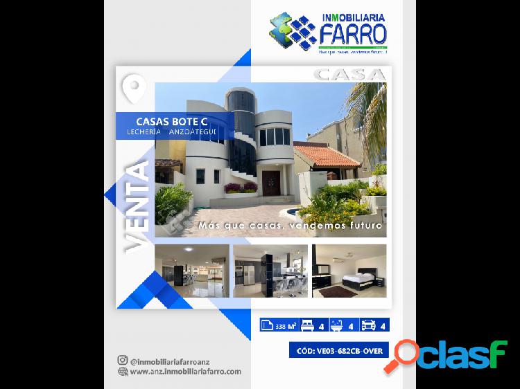 EN VENTA CASA UBICADA EN CASAS BOTE C VE03-682CB-OVER