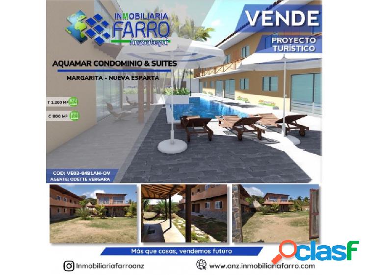 EN VENTA PROYECTO TURISTICO EN MARGARITA VE03-0481AH-OV