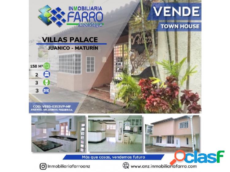 EN VENTA TH EN VILLAS PALACE JUANICO VE03-0354VP-MF