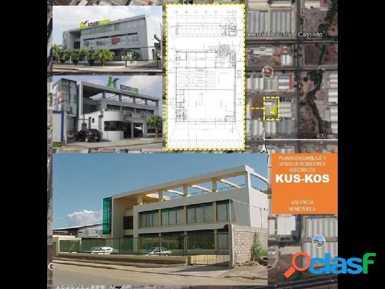 Edificacion Industrial en Venta (Galpon Oficinas) Castillito