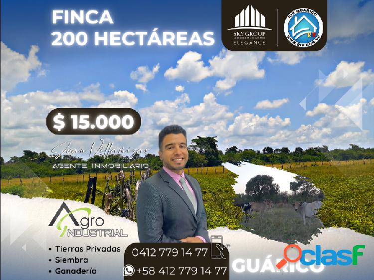 FINCA PRODUCTIVA 200 HECTÁREAS | GUÁRICO