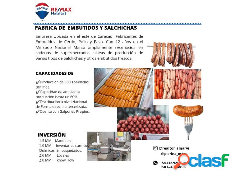 Fabrica de Embutidos y Salchichas