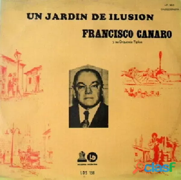 Francisco Canaro *un Jardin De Ilusion* Argentina Lp Vinilo