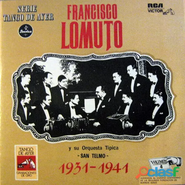 Francisco Lomuto Serie Tango De Ayer San Telmo