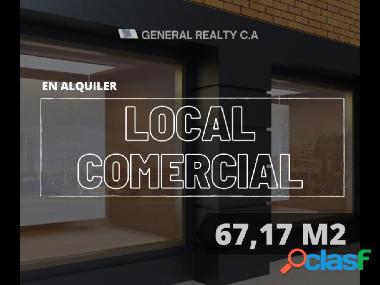 LOCAL COMERCIAL EN ALQUILER 67,17 M2