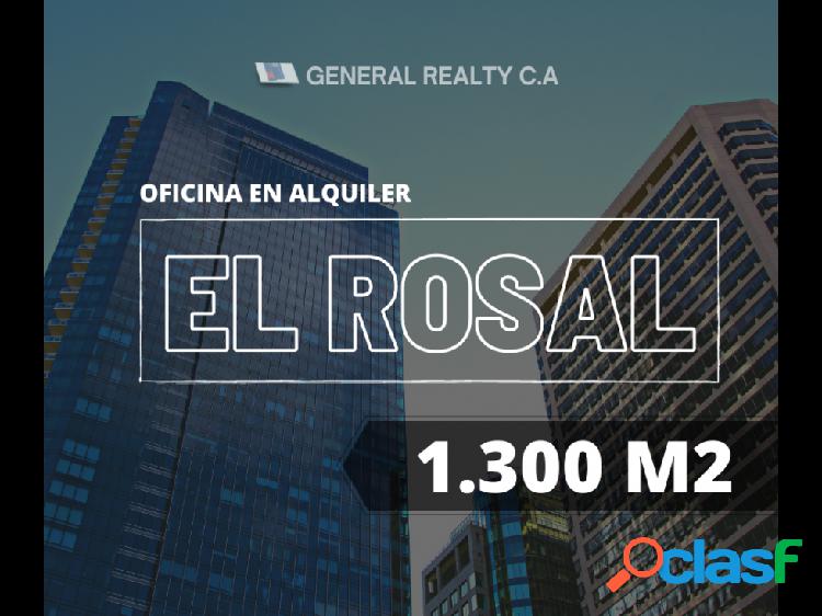 Oficina en Alquiler El Rosal 1300 M2