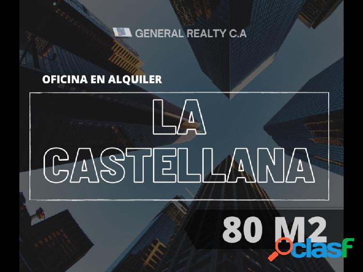 Oficina en Alquiler La Castellana 80 M2