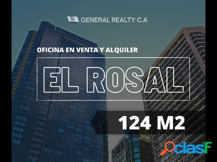 Oficina en Alquiler/ Venta El Rosal 124 M2