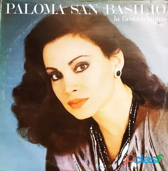 Paloma San Basilio Lp*la Fiesta Termino*codiscos vinilo Lp