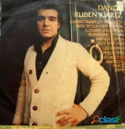 Ruben Juarez Lp Emi Tango Dandy Lp Vinilo