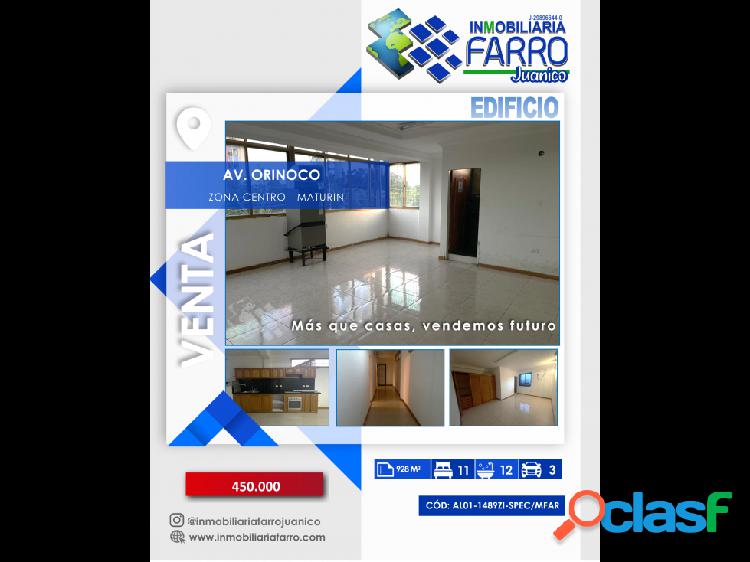 SE VENDE EDIFICIO AV ORINOCO VE01-1489ZC-MFAR