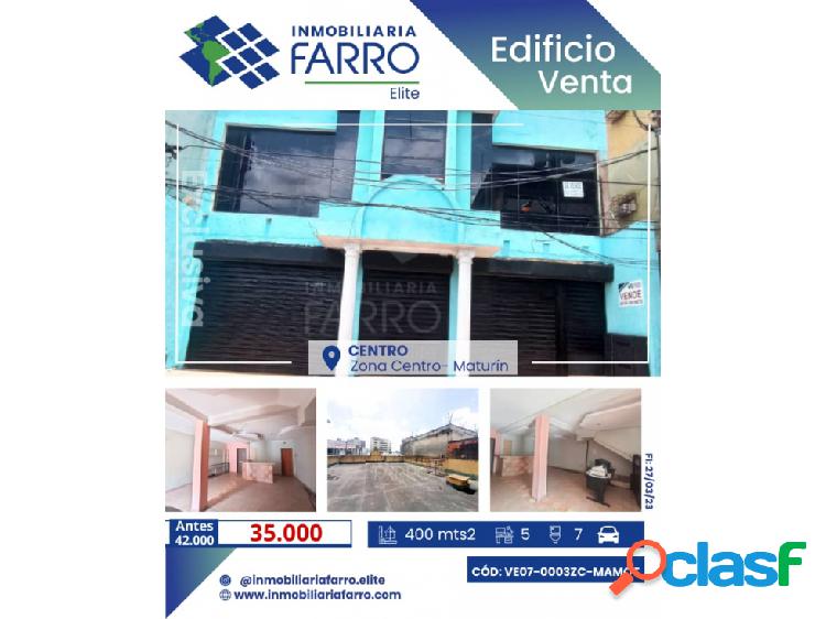 SE VENDE EDIFICIO ZONA CENTRO MATURIN VE07-0003ZC-MAMOT