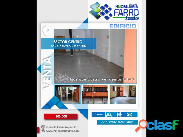 SE VENDE EDIFICIO ZONA CENTRO VE01-1686ZC-MHID