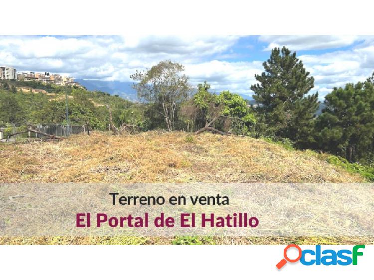 Terreno en venta en el Portal de El Hatillo