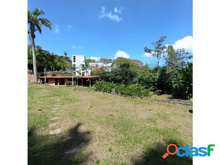 Venta terreno 5.100 M2 Alto Hatillo