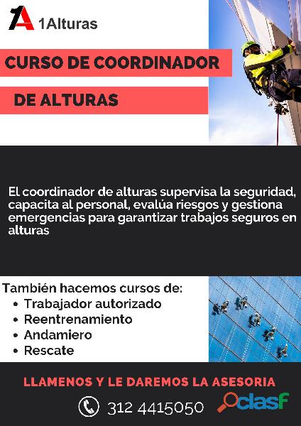 Cursos de alturas Coordinador