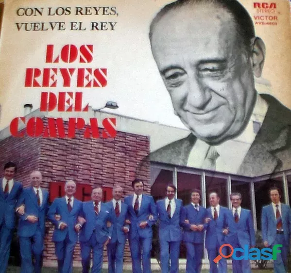 Los Reyes Del Compas,con Los Reyes Vuelve El Rey Lp