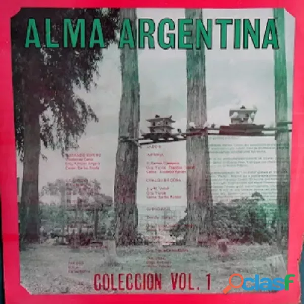 Lp Alma Argentina Coleccion Vol.1 Carlos Dante Carlos Vivan