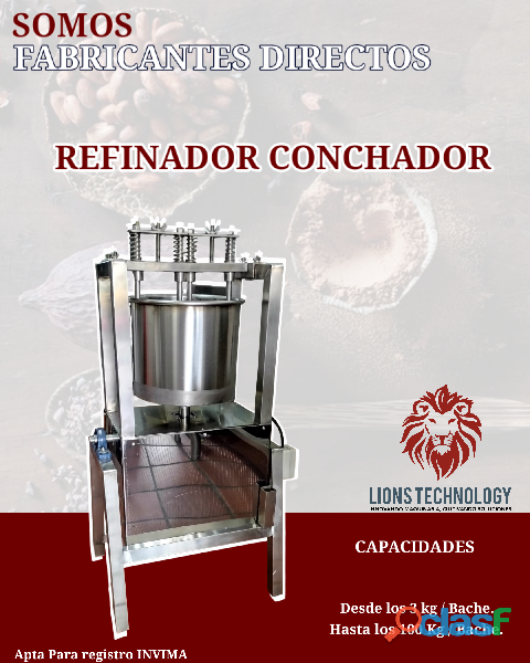 MOLINO REFINADOR CONCHADOR