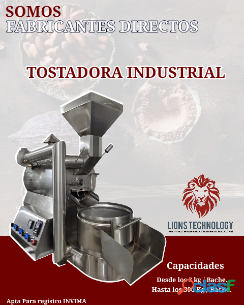 TOSTADORA DE CACAO TOSTADORA INDUSTRIAL